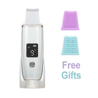 beauty ultrasonic skin scrubber facial cleansing blackhead remover face cleaner machine skin care acne massager tools kit