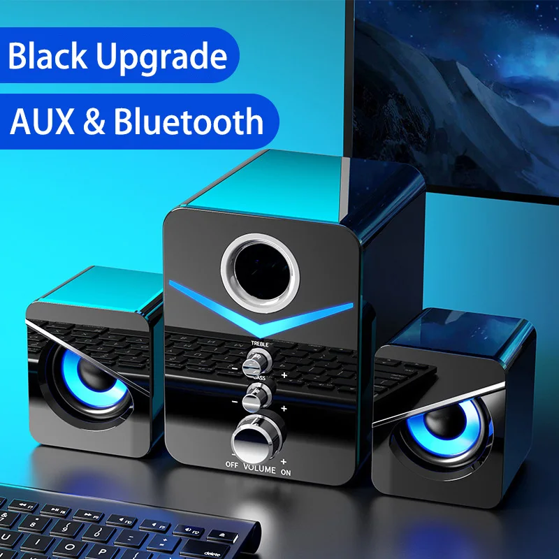 Компьютерные динамики Система домашнего кинотеатра сабвуфер caixa de Som Bluetooth