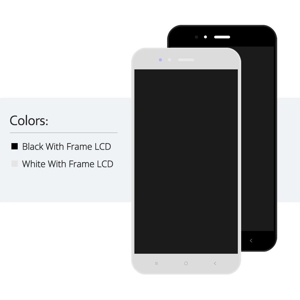 ЖК дисплей с рамкой и сенсорной панелью для Xiaomi Mi A1 Mi5X дигитайзером сенсорным