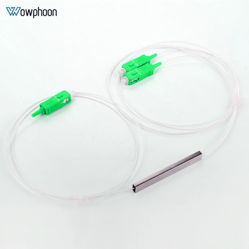 SC APC MINI PLC Splitter 1X 2 Single mode fiber optic splitter 1x2 Apc plc splitter/ FBT Optical Couple | Мобильные телефоны и