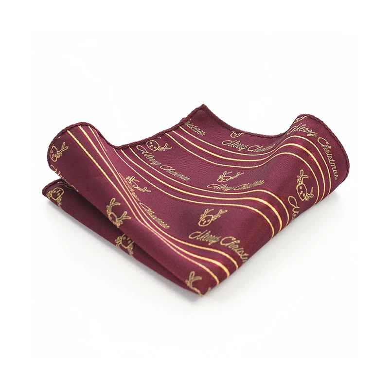 JEMYGINS рождественские карманные мужские платки оригинального дизайна квадратные