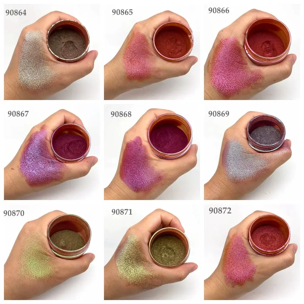 Пудра хамелеон из серии железных цветов переключатель для эпоксидной смолы