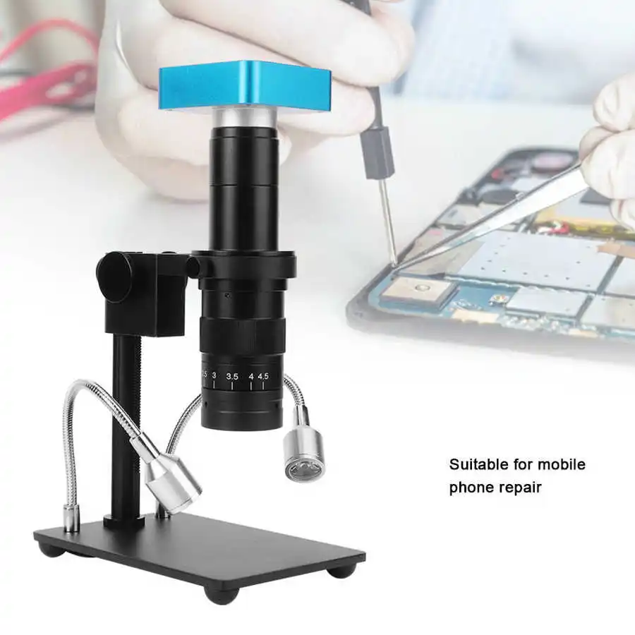 Электронный видеомикроскоп высокого разрешения 34MP увеличительное стекло для