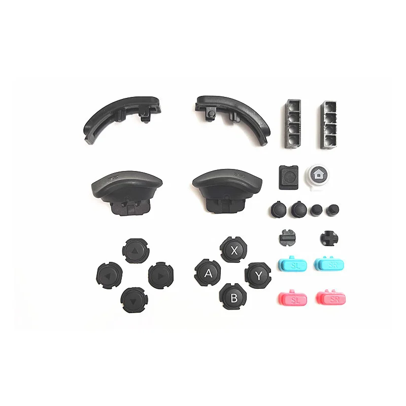 Запасные части для NS Switch Joy con LR Key Button ZL ZR Controller Joycon button ABXY кнопки направления SR