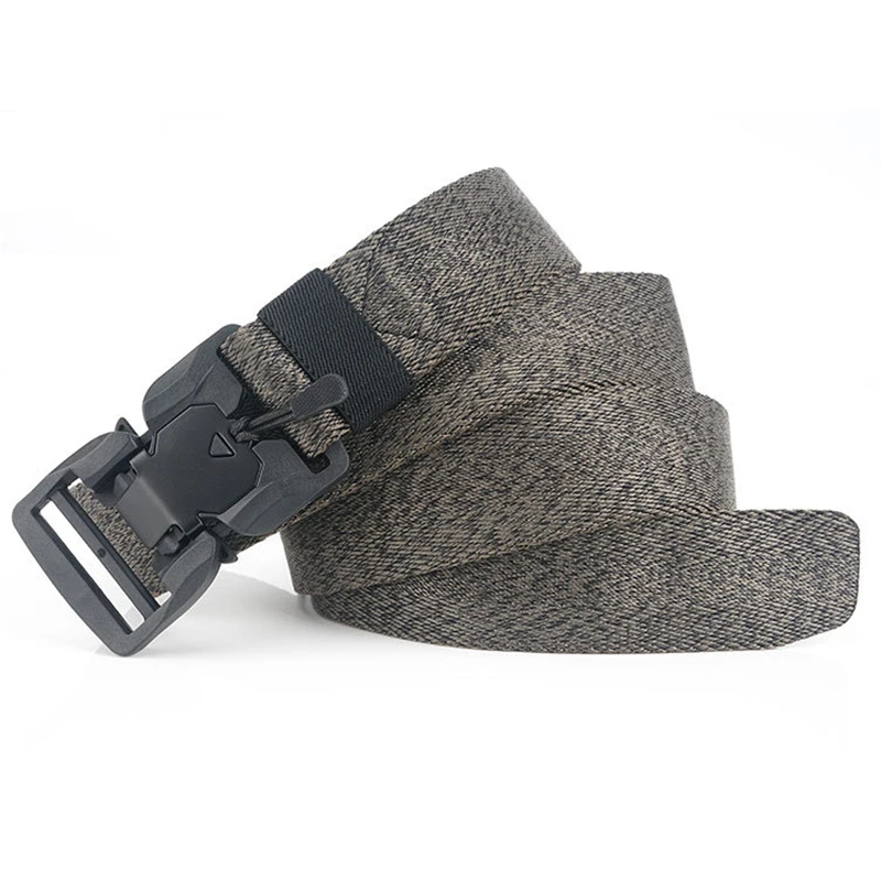 Магнитный тактический ремень с быстроразъемной магнитной пряжкой мягкий