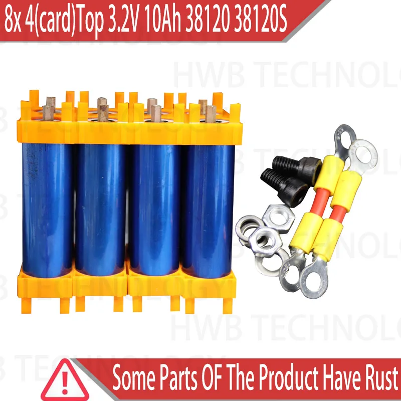 Велосипедная батарея LiFePO4 8x4 (карта) 3 2 в 10 А · ч 38120 с разъемом и винтом|battery cell|battery