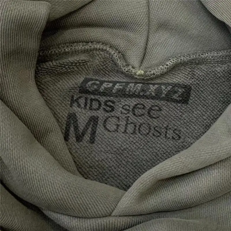 

Kanye West Kids See Ghost Women Men Hoodies Sweatshirts Hiphop Streetwear Men Lucky Me I See Ghosts Hoodie Pullover