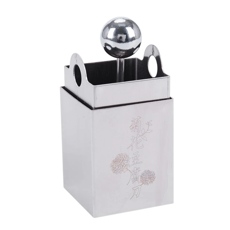 1 набор из нержавеющей стали DIY тофу форма для измельчения хризантемы нож слайсер