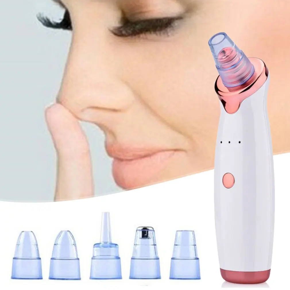 New Summer 2020 Electric Vacuum Pore Cleaner Blackhead Remover Acne Pores Remove Exfoliating Cleansing Facial Beauty Instrument |