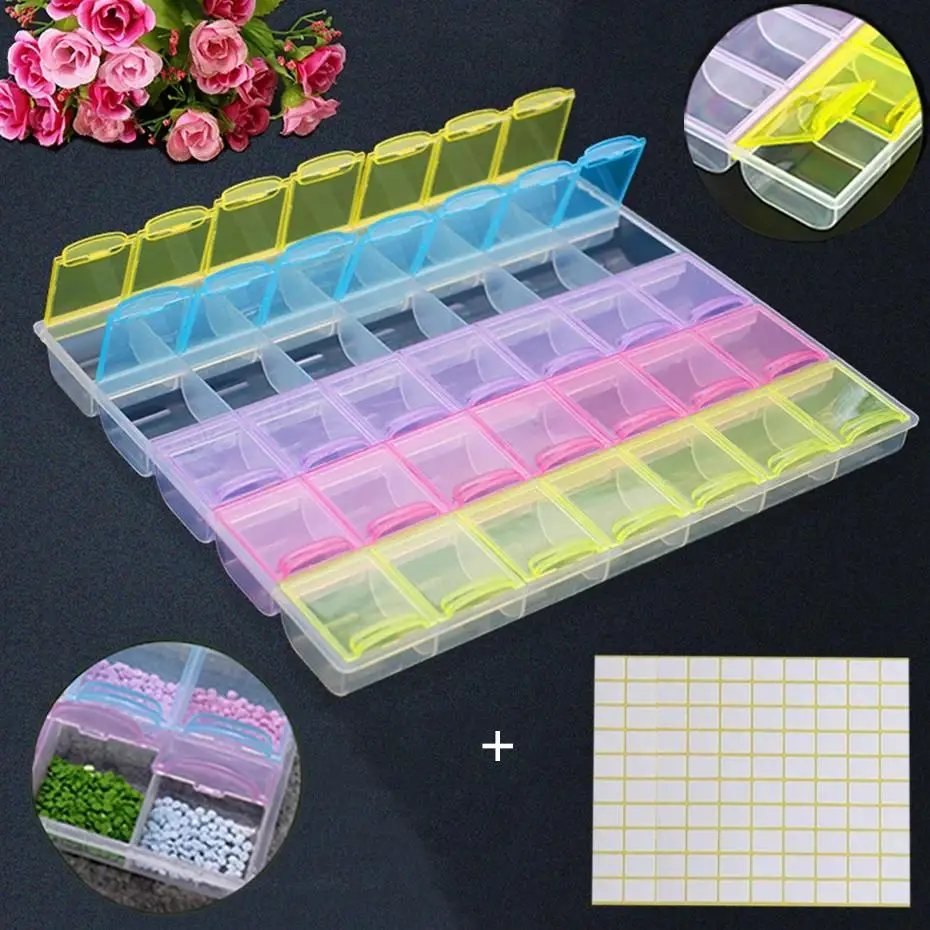 5D DIY алмазная живопись инструменты для хранения коробка ювелирных изделий Стразы