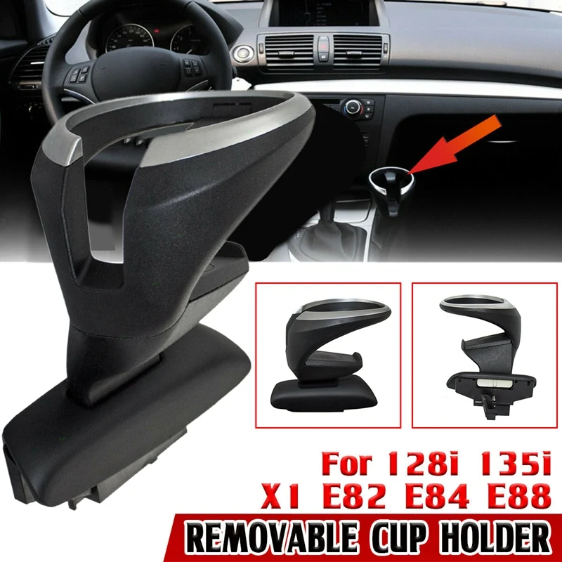

Car Front Cup Drink Holder Back Seat Car Cup Holder For-BMW 135I 128I X1 E82 E84 E81 E87N Drink Holder