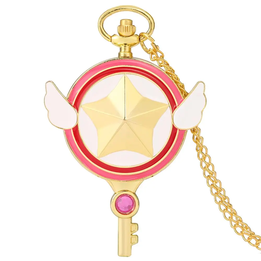 Маленькая обувь для косплея Аниме Cardcaptor Sakura крыло со звездой ключ формы