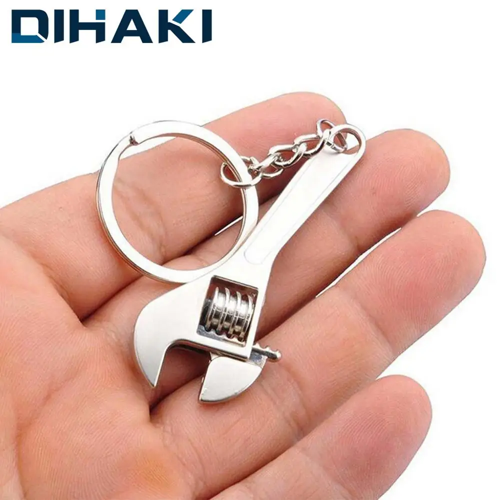 Гаечный ключ портативный гаджет креативный инструмент регулируемый серебристый