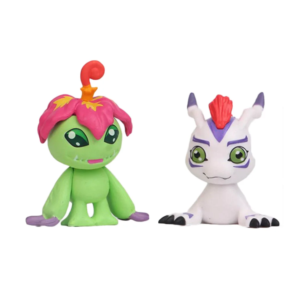 Фигурки героев мультфильмов Digimon агумон варгреймон габумон пальмон тентомон