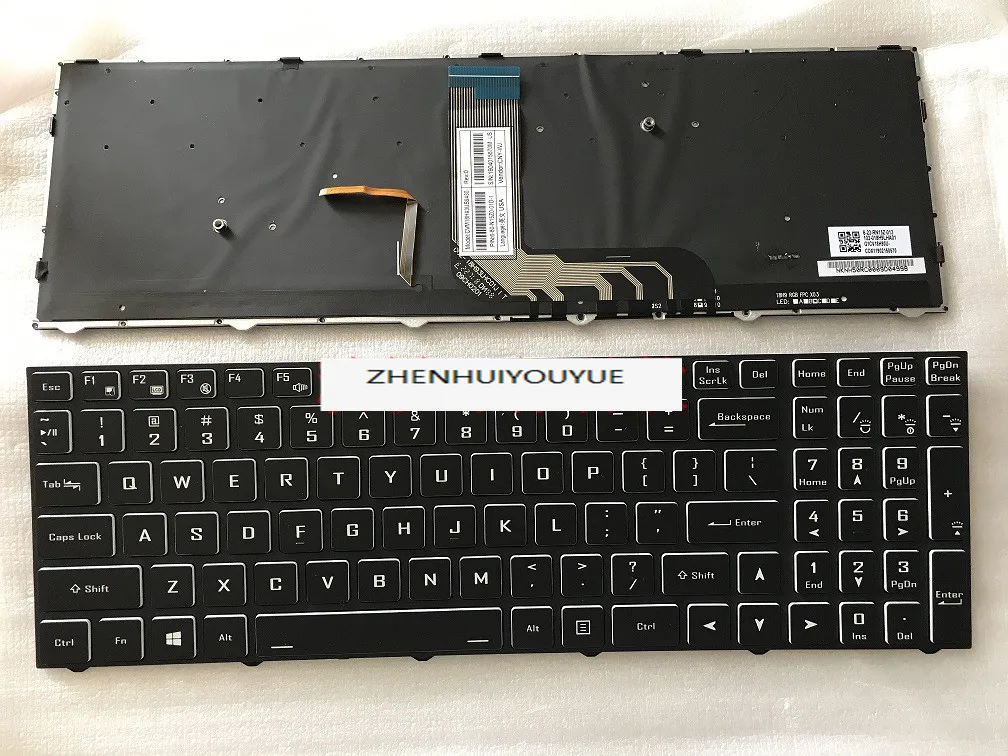 Новинка для клавиатуры Hasee GX9 CT5DK CT7DK CR5S1 clevo N970 US |