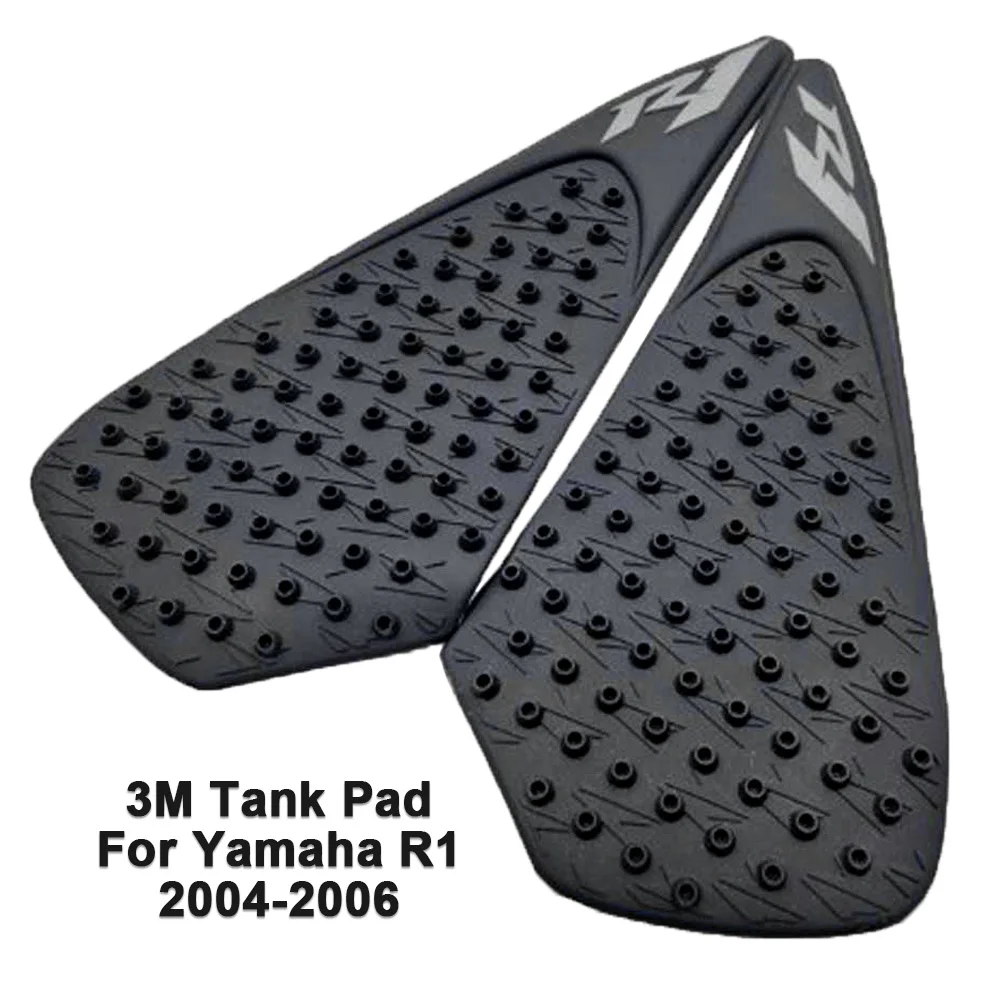 Мотоциклетные прокладки бака для Yamaha R1 YZF 1000 2004 2005 2006 противоскользящие боковые