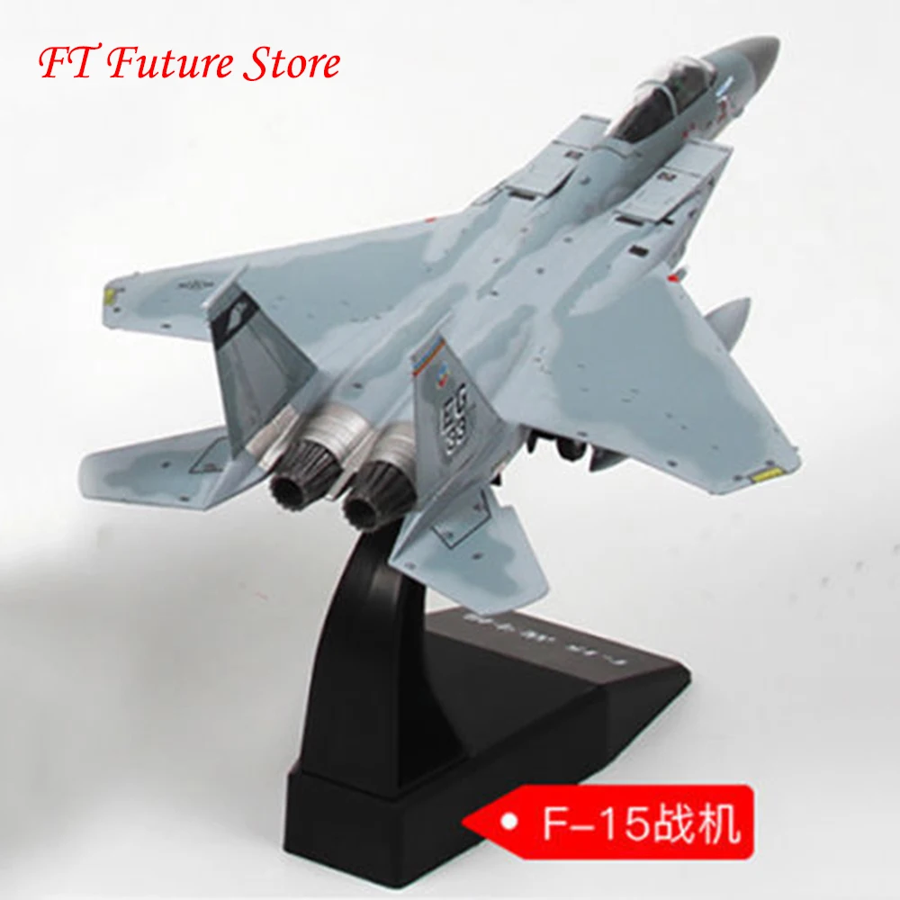 В наличии 1/100 Коллекционная F 15 Орел Модель самолета сплава литья под давлением