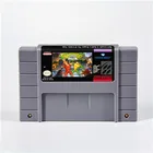 16-битная версия стандарта США карта действия для игры Картридж-Battletoads и Double Dragon