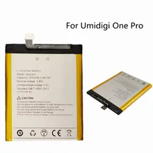 3550mAh Replacement Battery For Umi Umidigi One Pro OnePro Hight capacity Cell Phone Batteries