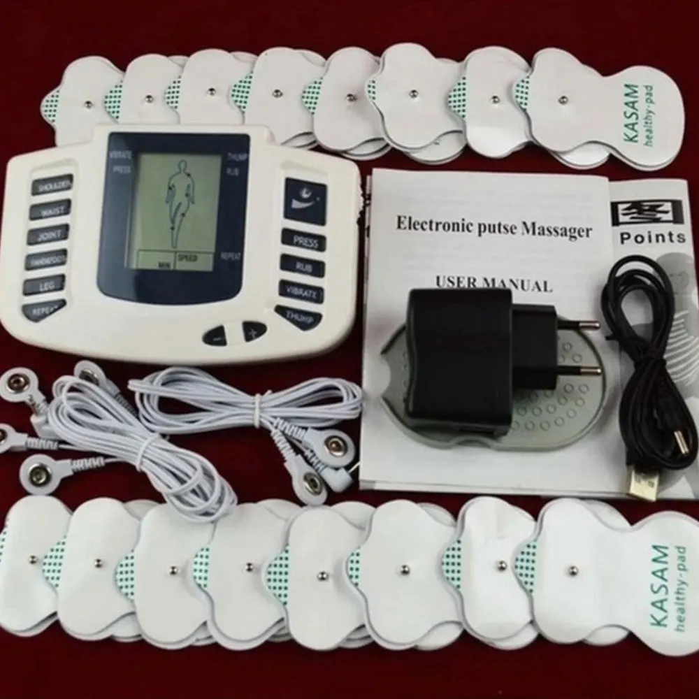 Цифровой электронный массаж тела для похудения импульсный мышц Расслабление