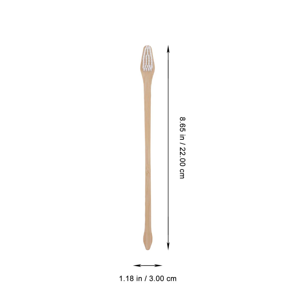 

2Pcs Dog Bamboo Toothbrushes Pet Double-head Toothbrush Cat Personal Care Tool