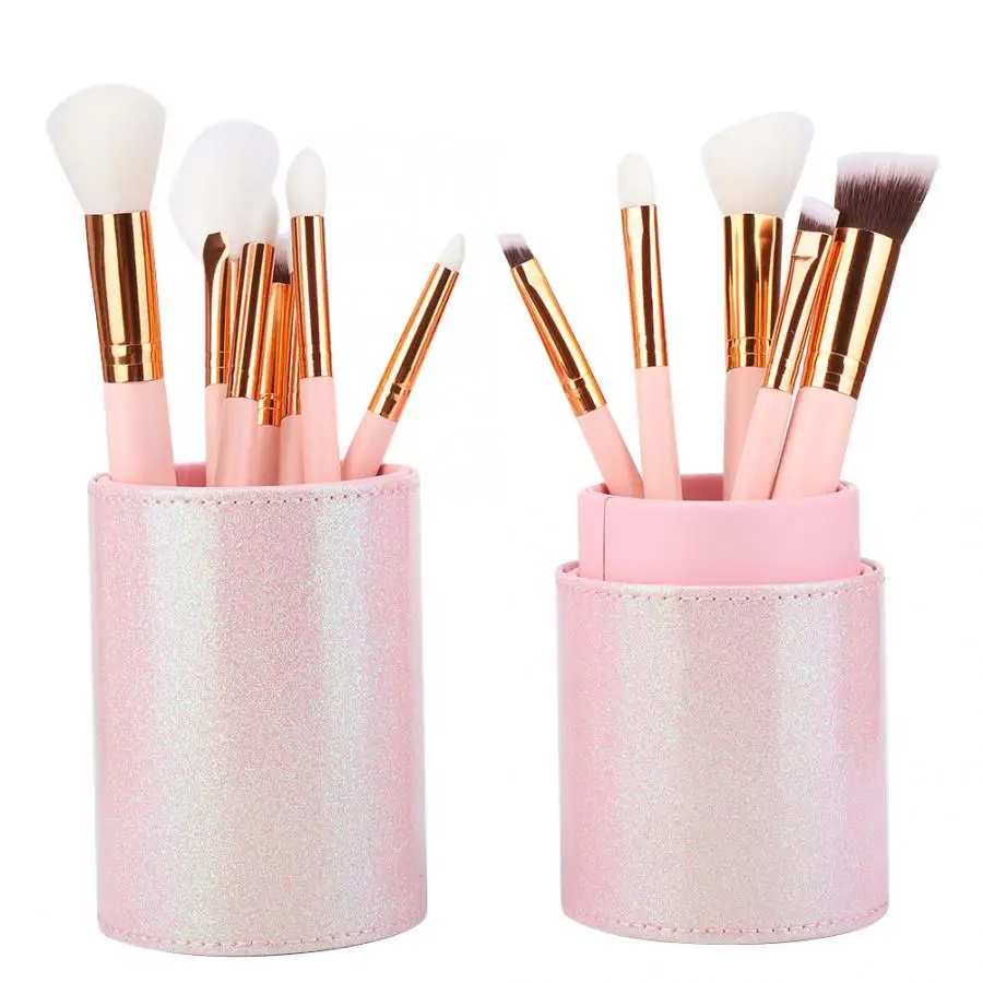 Профессиональные портативные Кисти для макияжа из искусственной кожи