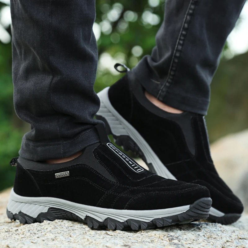 Новинка 2019 Мужская прогулочная обувь удобные ноские Осенние уличные для