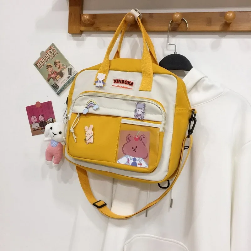 

Small Tutorial Backpack Women Ins Korean Multi-functional School Backpacks for Teens Female Cute Waterproof Shoulder Travel Bags