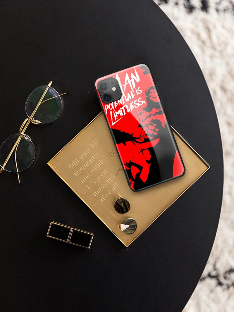 

Anime Hunter X Netero for iPhone 2020 SE 6 6s 7 8 plus x xr xs 11 Pro max tempered glass phone cases cover soft silicone