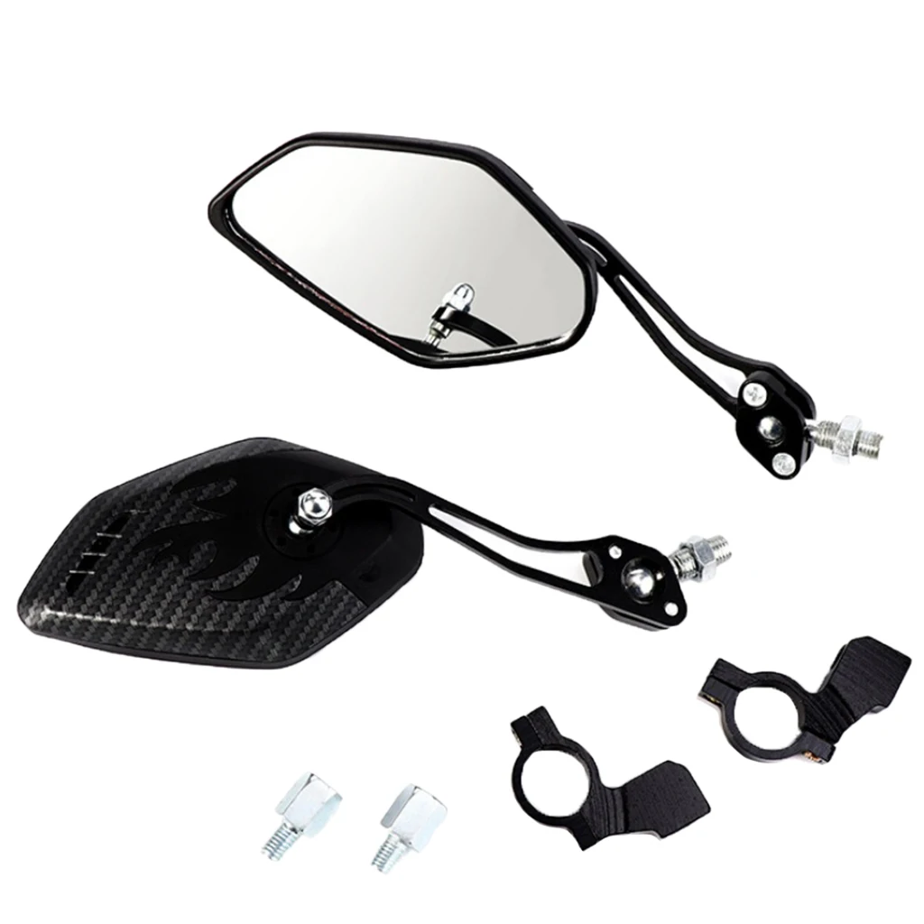 1 пара Универсальный зеркало заднего вида руль Стекло для горного велосипеда