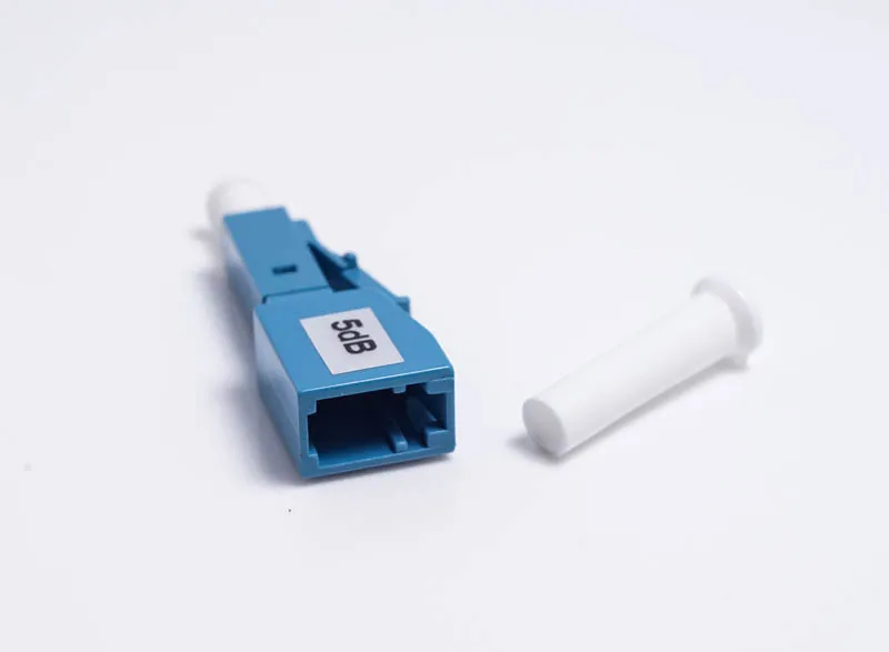 10PCS/Lot Attenuator 3dB 5dB 7dB 10dB LC Fiber Optic Attenuator Plug-In Connector Single Mode Fixed Optical Application