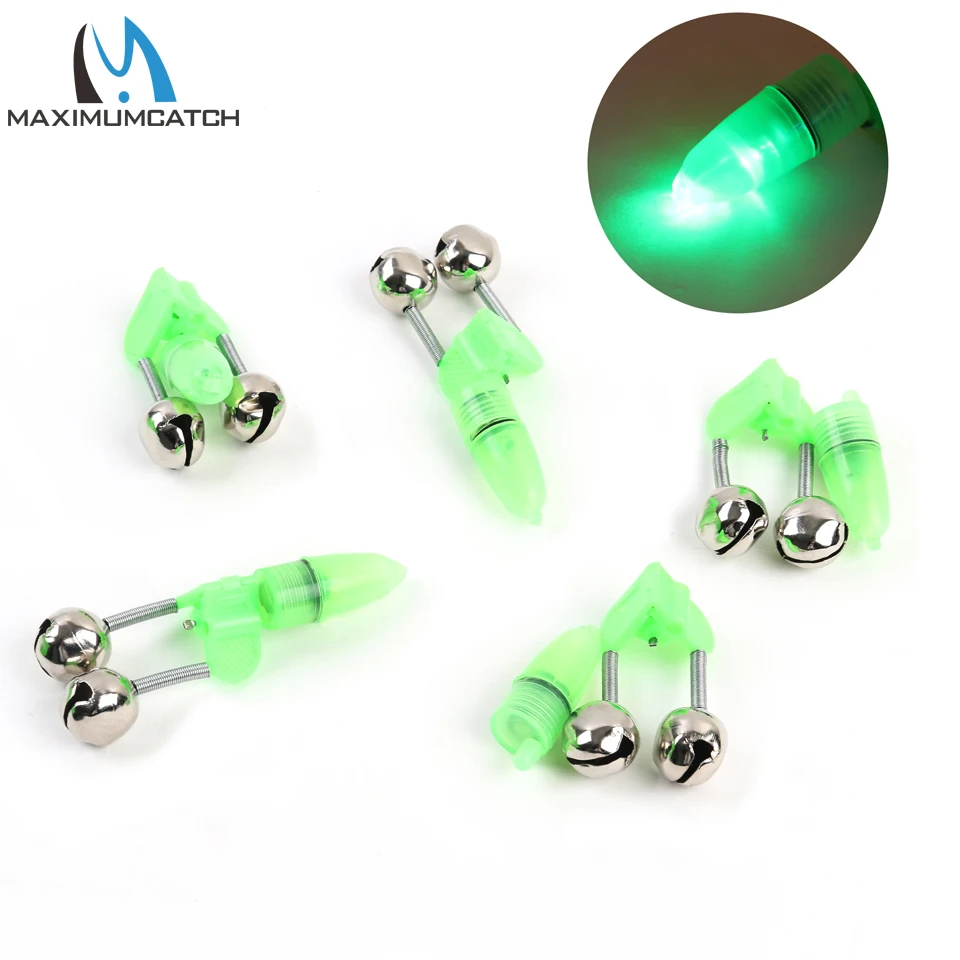 Светодиодный ночной светящийся рыболовный звонок Maximumcatch 5 шт./лот поплавок с