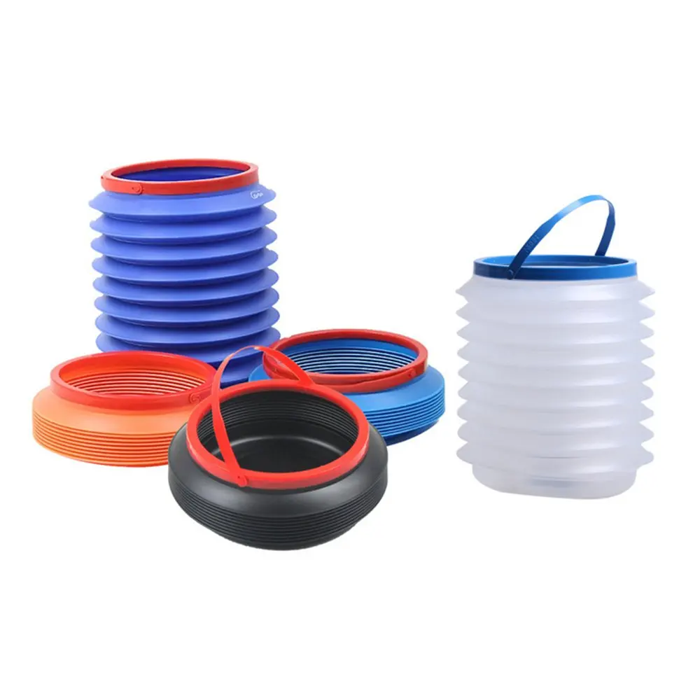 Car Telescopic Barrel Collapsible Bucket Multi-function Storage Box Inside Trash Can Portable Black | Автомобили и мотоциклы