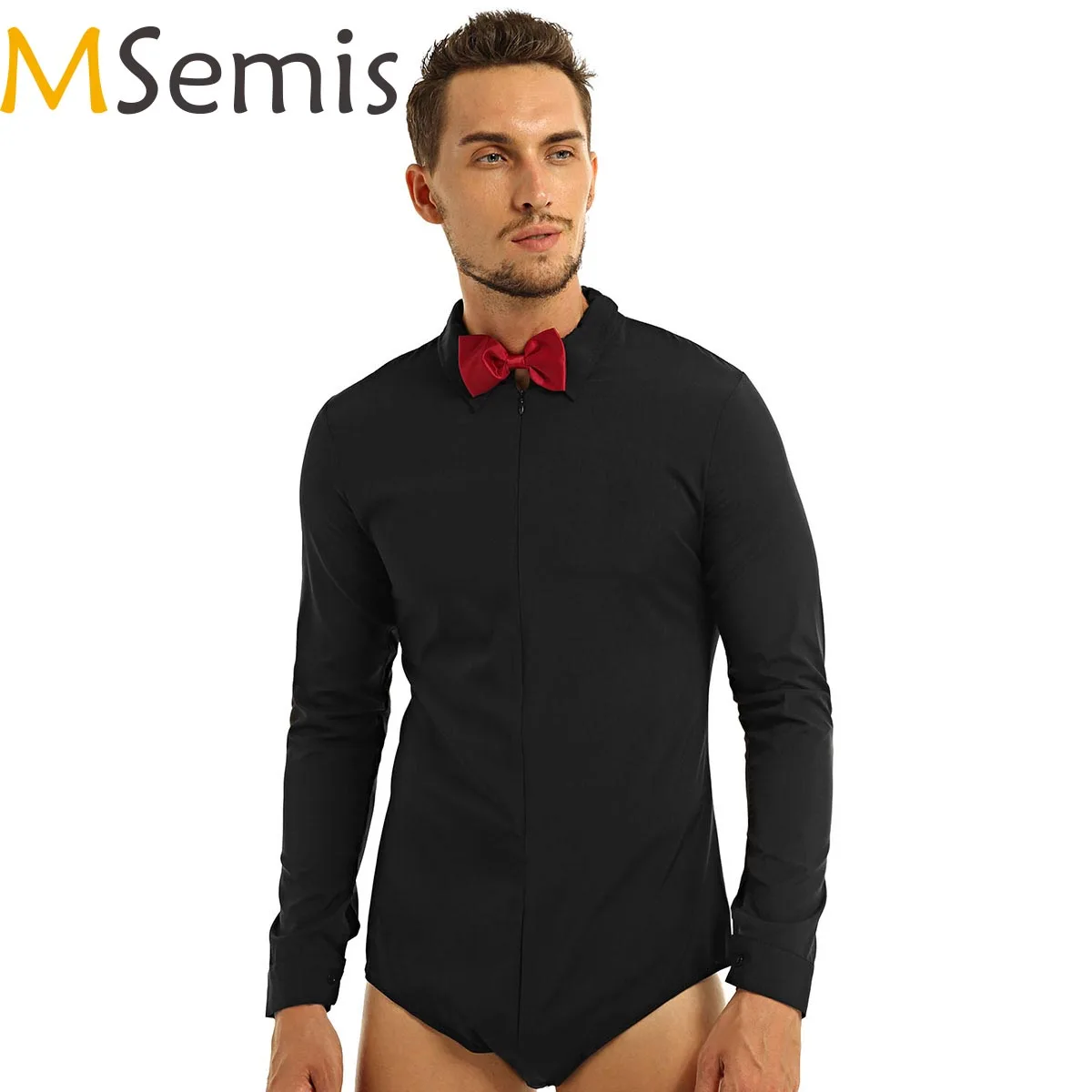 Мужская рубашка для танца латиновый современный танец на молнии с длинным