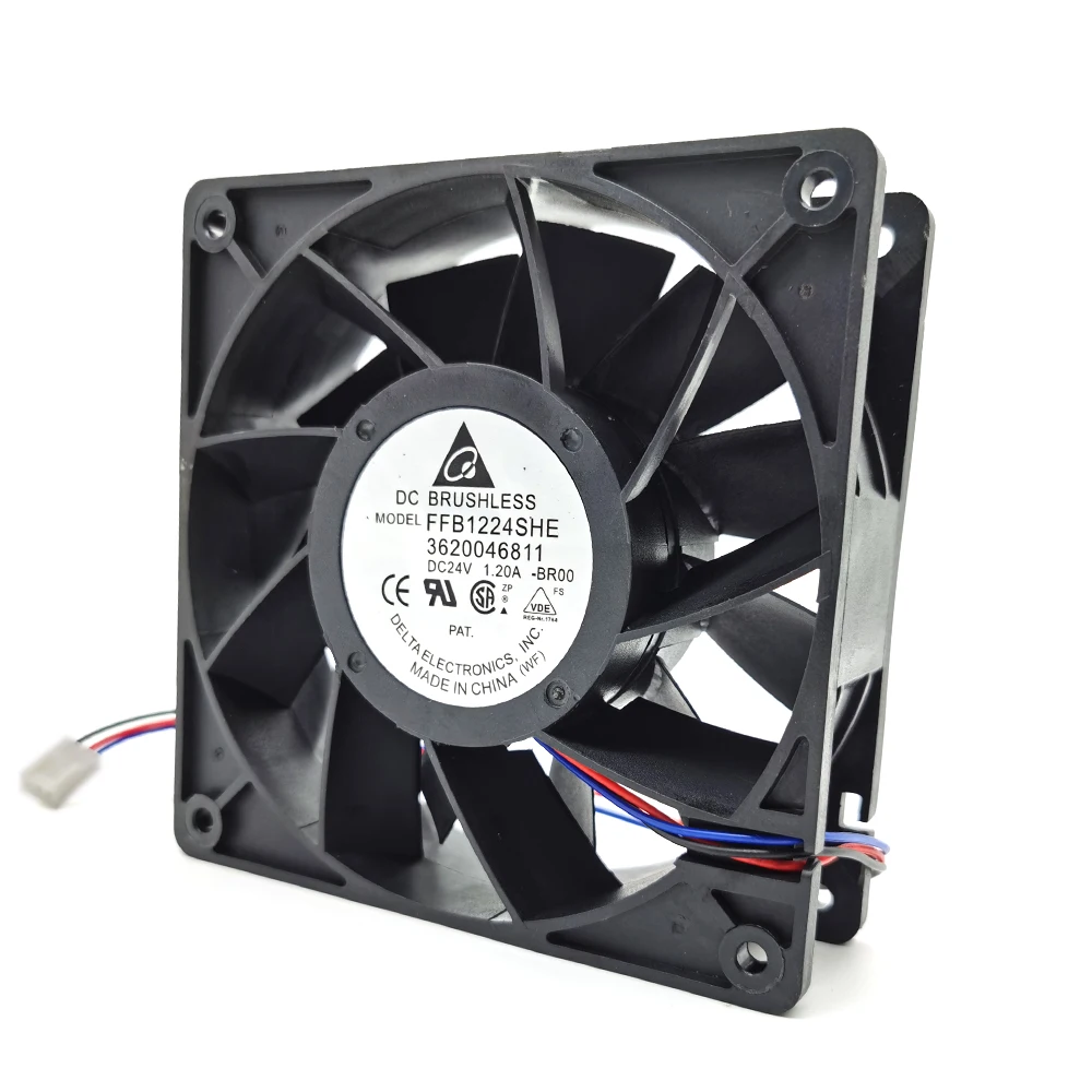 Для delta FFB1224SHE 12038 24 v 1 20 5500 RPM большой воздушный регулятор громкости охлаждающий