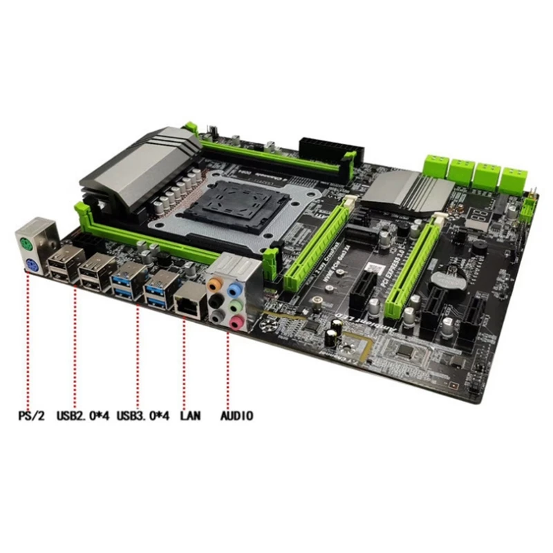 Billig HOT-X99 Motherboard Lga2011-3 Pin 4 Kanäle Ddr4 Unterstützung 4X32G Für E5-2650 E5-2667 E5-2678 E5-2680 E5-2690 V3 Cpu