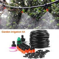 25m 15m plant self watering garden hose diy micro drip irrigation system with timer kits led for plants garden tools