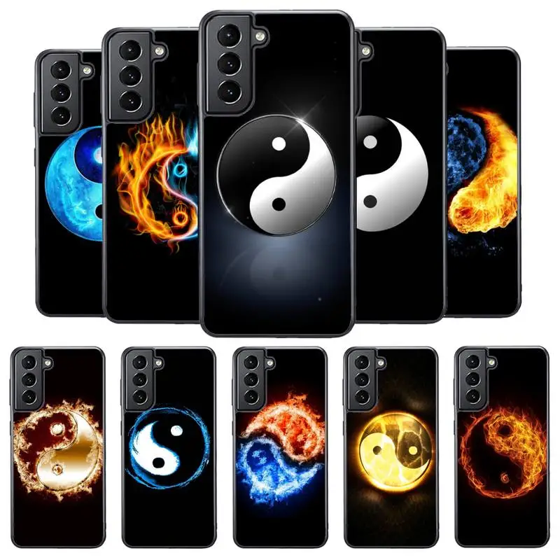 

Eight Diagrams Taiji Yin Yang Unique Design Phone Case For Samsung S8 S9 S10 S20 plus 5G lite note 20 ultra PC nax fundas cover