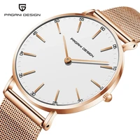 women watches 2020 pagani design white gold watch stainless steel fashion quartz watch luxury brand waterproof relogio feminino