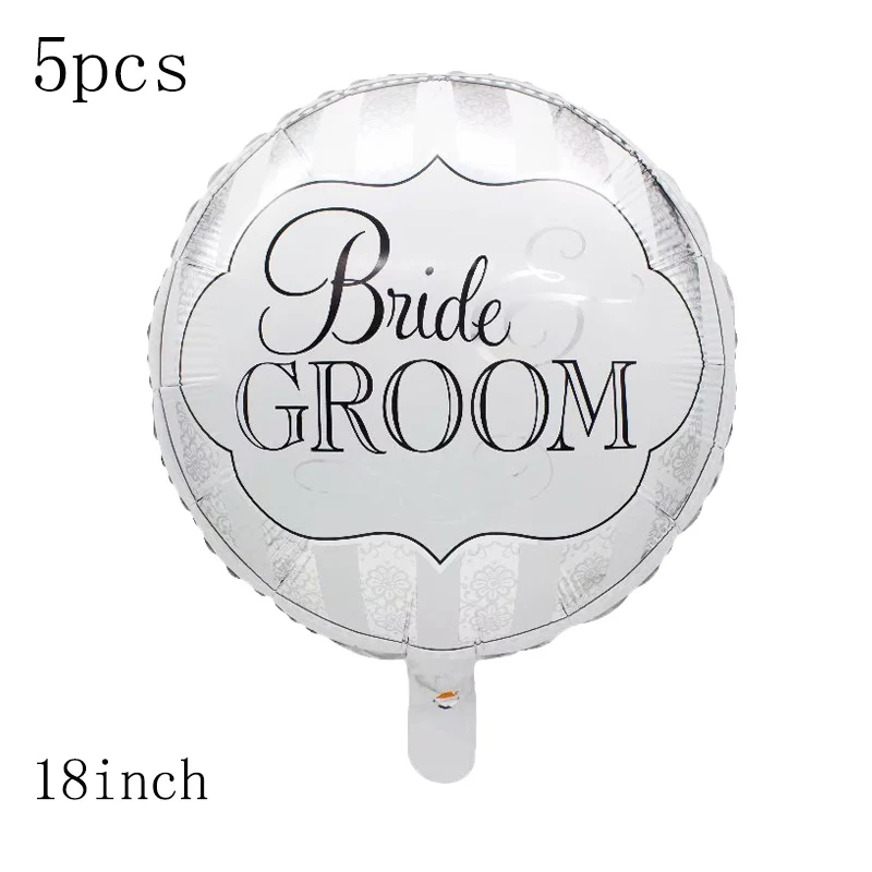 18-дюймовые шары с белым гелием для свадьбы невесты и жениха на День Св. Валентина