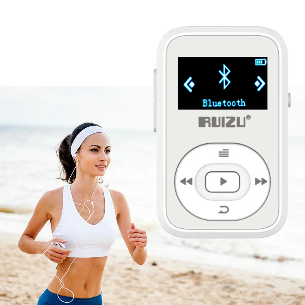 LCD спортивный аудио мини Bluetooth MP3 плеер Hi Fi музыкальный Mp 3 с радио цифровой экран Fm