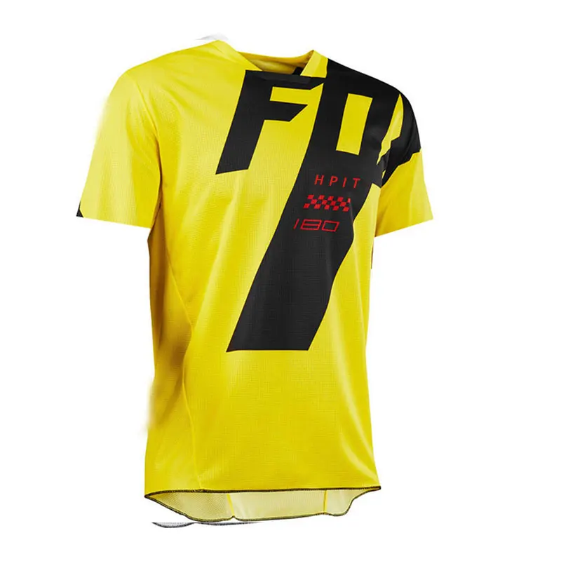 

motorcycle mountain bike team downhill jersey MTB Offroad bicycle locomotive shirt cross country mountain hpit fox jersey