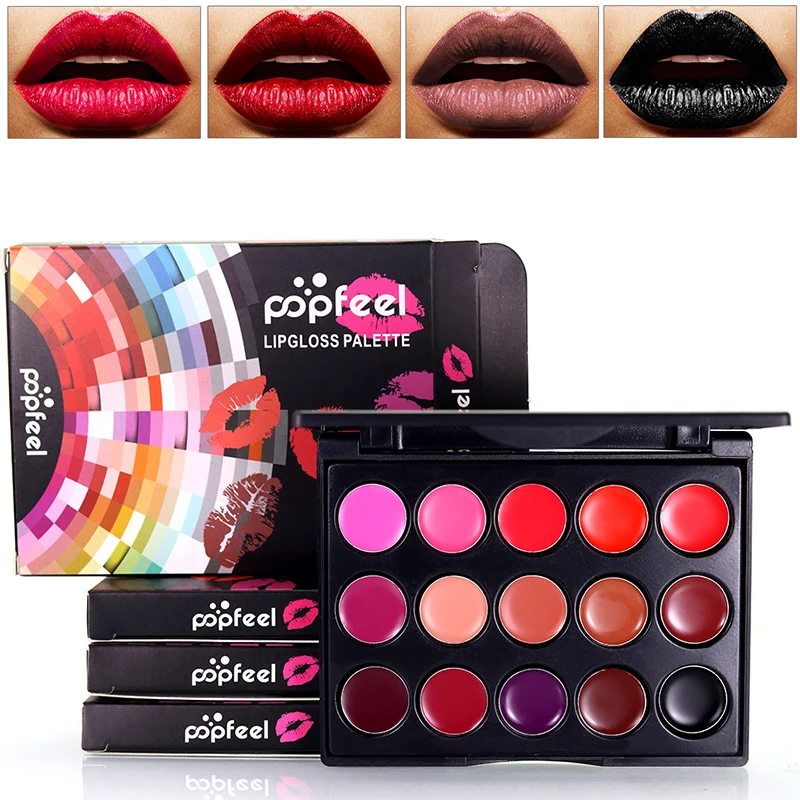 Матовая губная помада палитра матовых водостойких увлажняющих цветов гладкий