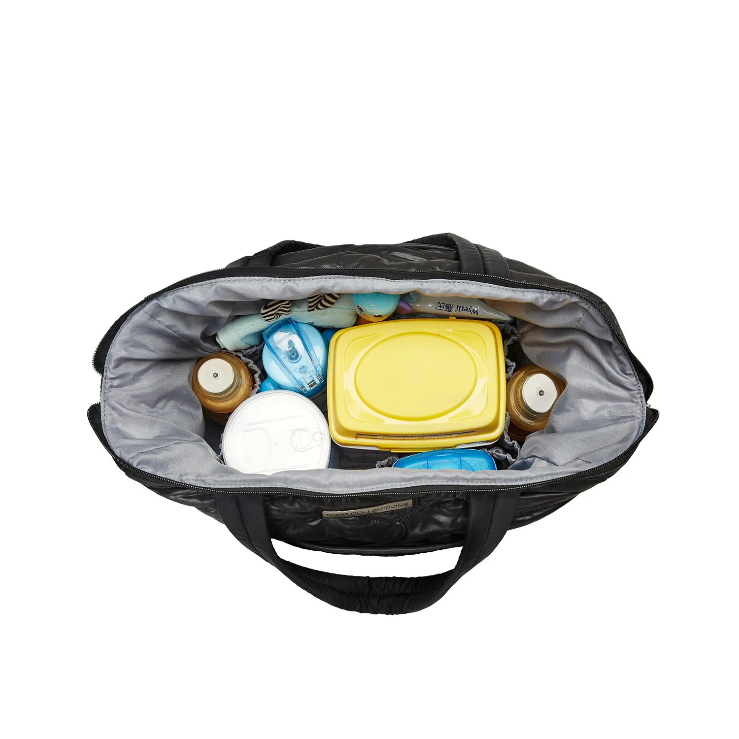 Winter Cotton Padded Women Handbag Large Mommy Bag Space Shoulder Bag Travel Bags for Women 2021 Big Tote Crossbody Bags Purse