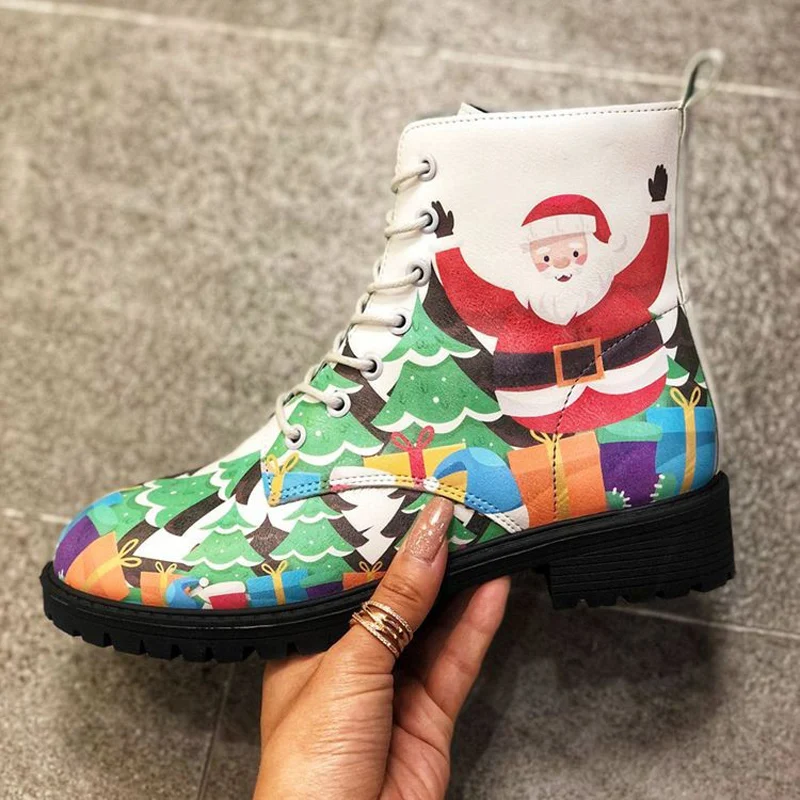 

Women Boots Ankle Boots Women Shoes Autumn Brand Designer Boots Female Platform Boots Lasdies Fashion shoes Christmas gift