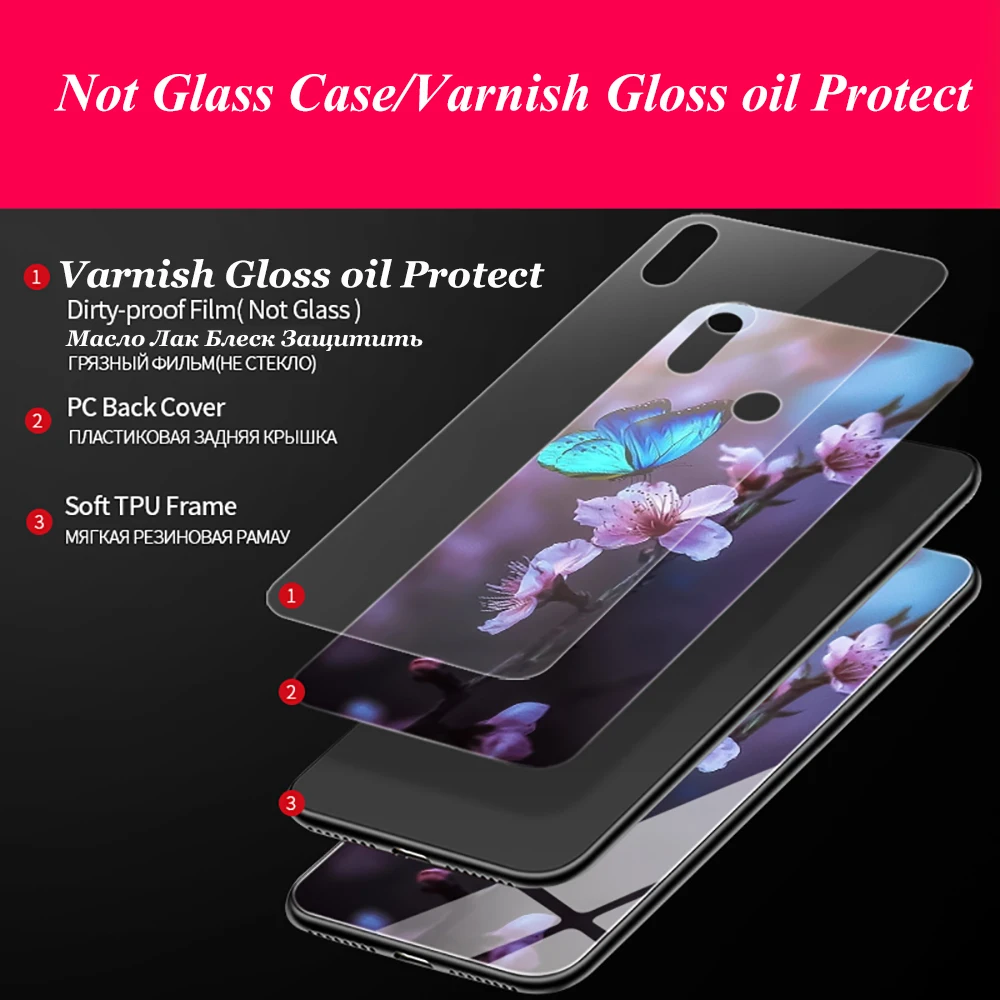 Черный глянцевый чехол с цветами мандалой хной для iPhone 11 11Pro X XR XS Max 8 7 6 6S Plus 5 SE