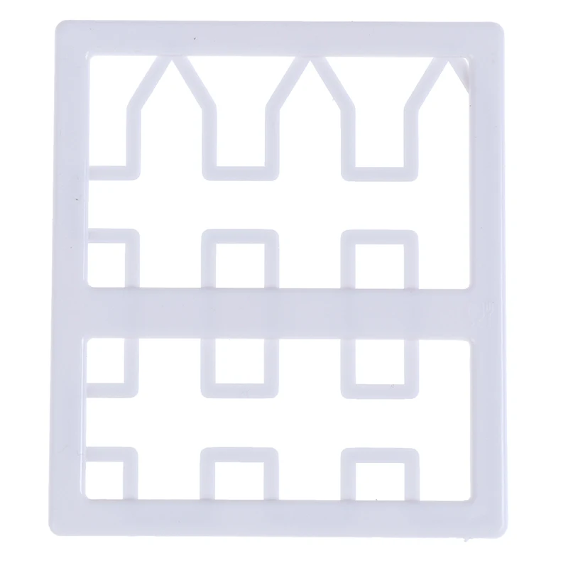 Fence Design Plastic Fondant Cutter Cake Mold Fondant DIY Decorating Tools Biscuit Mould Baking Mould Modeling Tool