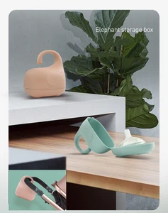 Портативный пылезащитный контейнер для детской соски в виде слона, безопасный ПП держатель для соски чехол для путешествий