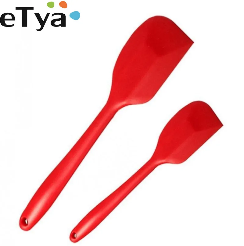 Кухня силиконовые сливочное торт шпатель скребок для смешивания теста кисточка