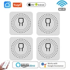 DIY WiFi умный светильник выключатель Smart модуль Smart Home приложение дистанционного Управление работать с Alexa Echo Google Home 10A Беспроводной переключатели